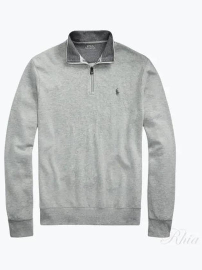 Pony Logo Half Zip-up Sweatshirt Grey - POLO RALPH LAUREN - BALAAN 2