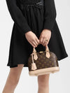 Alma BB Monogram Canvas Tote Bag Brown - LOUIS VUITTON - BALAAN 3