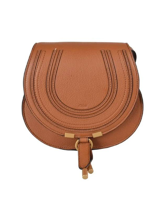 Marci Saddle Small Cross Bag Tan - CHLOE - BALAAN 1