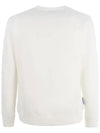 Iconic USA Logo Crew Neck Sweatshirt White - AUTRY - BALAAN 4