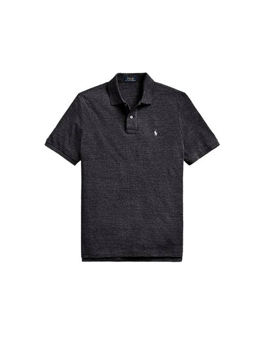 Pony logo embroidered short sleeve collar 710534735033 - POLO RALPH LAUREN - BALAAN 1