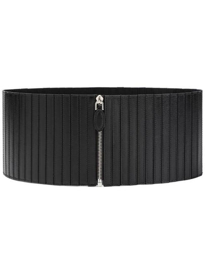 Wide Belt AA1C010GCA560999 NOIR BLACK - ALAIA - BALAAN 2