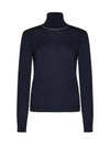 Women's Work In Progress Turtleneck Navy - MAISON MARGIELA - BALAAN 2