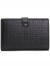 G Cut 4G Leather Card Wallet Black - GIVENCHY - BALAAN 3