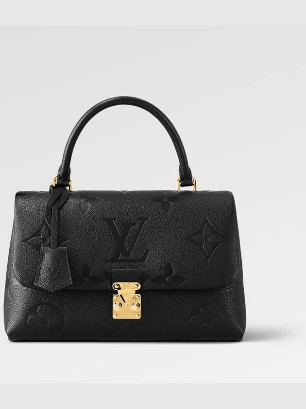 Madeleine Monogram Empreinte Cross Bag Black - LOUIS VUITTON - BALAAN 3