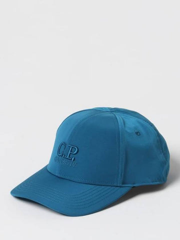 Chrome R Embroidery Logo Ball Cap Blue - CP COMPANY - BALAAN 1