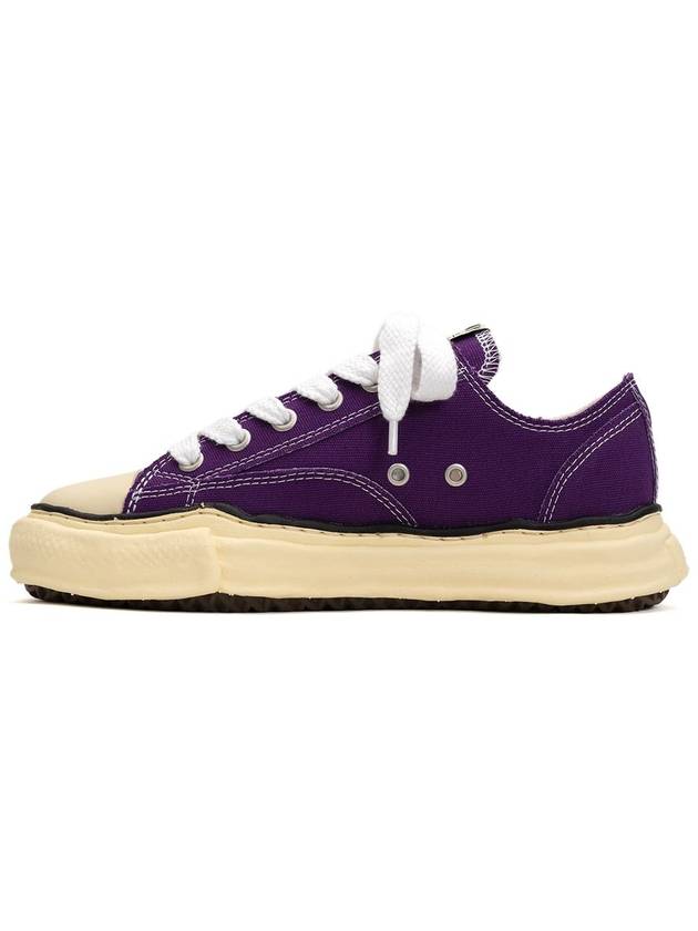 Yasuhiro Mihara Peterson VL OG Sole Canvas Low Top Sneakers Purple A09FW733 PURPLE - MAISON MIHARA YASUHIRO - BALAAN 3