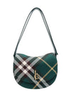 Rocking Horse Leather Medium Cross Bag Green - BURBERRY - BALAAN 2