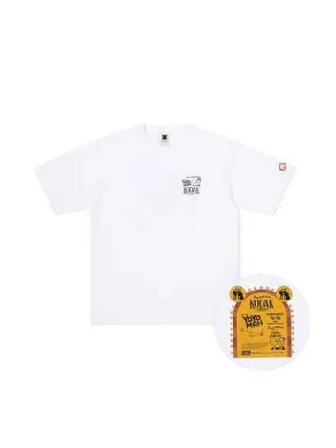 KODAK Apparel Yoyo Man Sorona short sleeve t shirt white - KODO - BALAAN 1