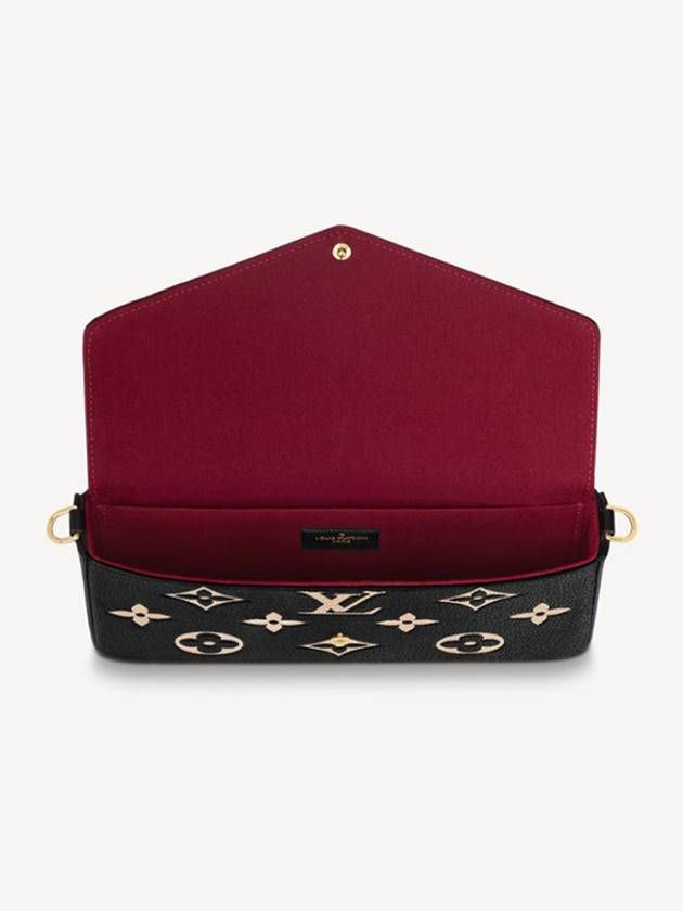 Felicie Pochette Monogram Shoulder Bag Black - LOUIS VUITTON - BALAAN 4