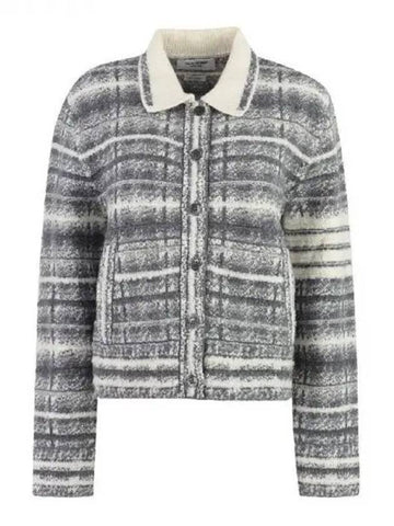 Diagonal armband button collar cardigan 271996 - THOM BROWNE - BALAAN 1