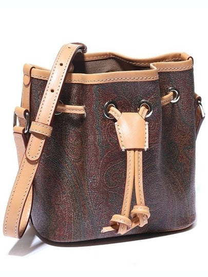 Paisley Strap Mini Bucket Bag Brown - ETRO - BALAAN 2