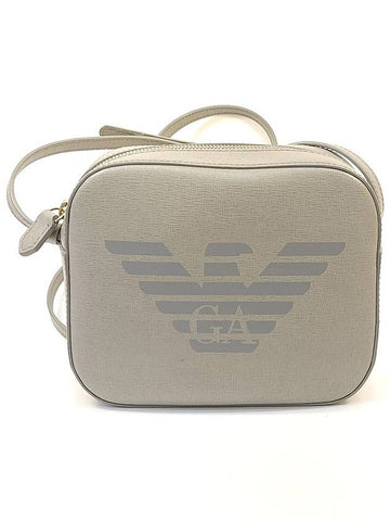 Women's Logo Mini Cross Camera Bag Gray Y3B200 YSF6B 80002 - EMPORIO ARMANI - BALAAN 1