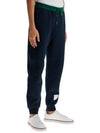 Colour Block Cotton Track Pants Navy - THOM BROWNE - BALAAN 3