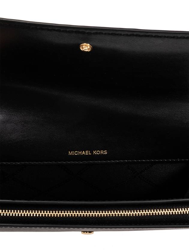 Michael Michael Kors ‘Jet Set’ Strapped Wallet, Women's, Black - MICHAEL KORS - BALAAN 5