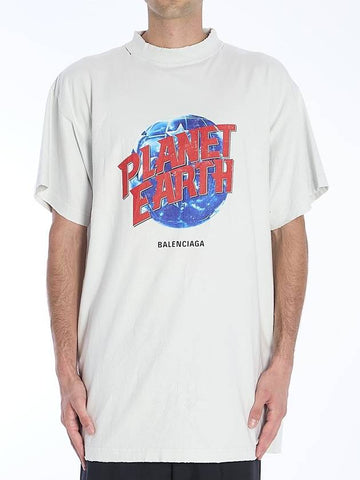 Planet Earth T-Shirt - BALENCIAGA - BALAAN 1