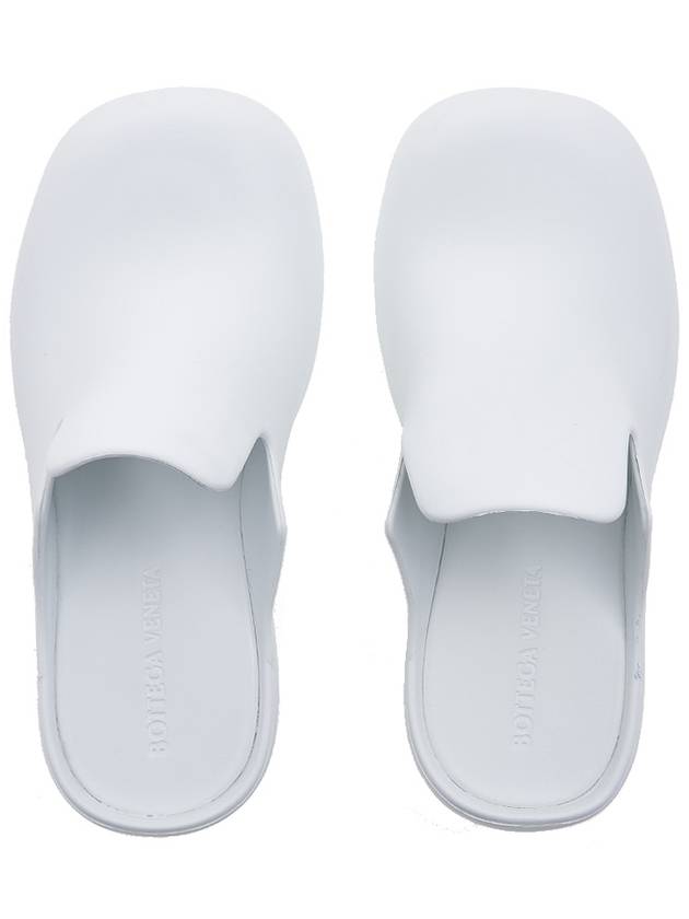 Flash Rubber Sandals White - BOTTEGA VENETA - BALAAN.