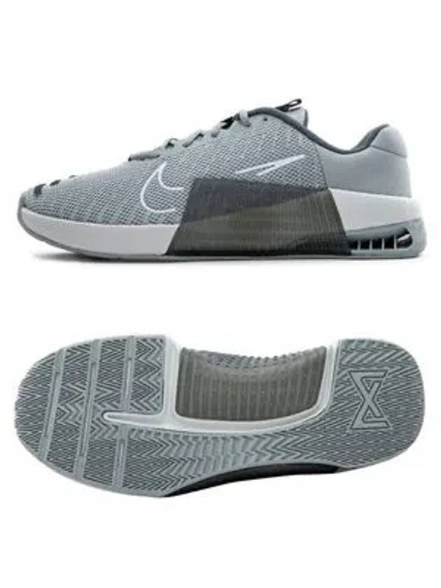 Metcon 9 Work Out Low Top Sneakers Grey - NIKE - BALAAN 2