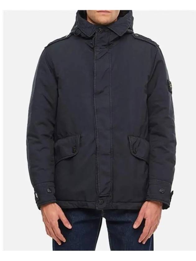 David-TC Down Short Parka Navy - STONE ISLAND - BALAAN 4