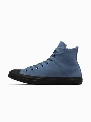 Chuck Taylor All Star Suede High Top Sneakers Dark Waters - CONVERSE - BALAAN 1