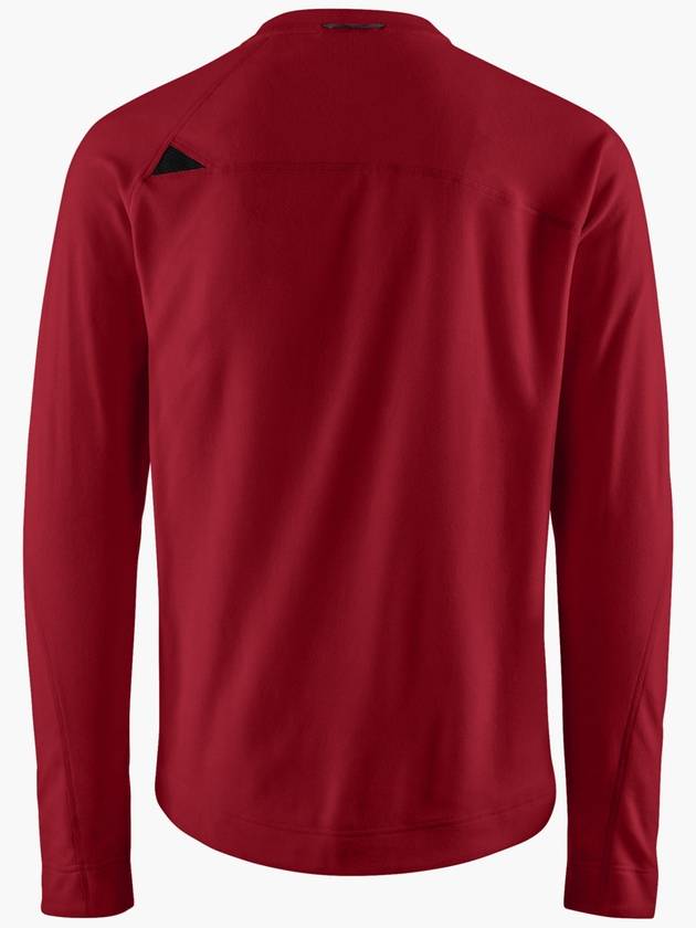 Men's Sigyn Crew Neck Long Sleeve T-Shirt Red - KLATTERMUSEN - BALAAN 3