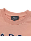 Women's Madame Logo Print Knit Top Rose - A.P.C. - BALAAN 5