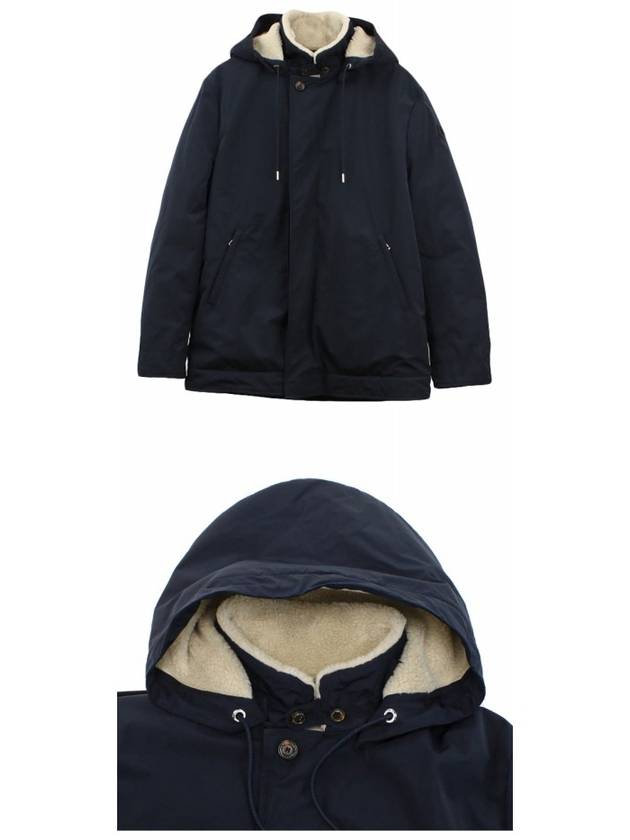 Men's Theolier Parka Navy - MONCLER - BALAAN 5