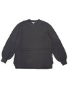 T3051 252 Women s Long Sleeve Brushed Sweatshirt Relaxed Fit - GANNI - BALAAN 1