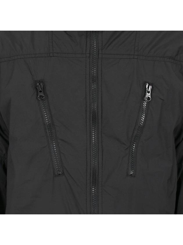 Skin Touch Nylon TC Hooded Jacket Black - STONE ISLAND - BALAAN 9