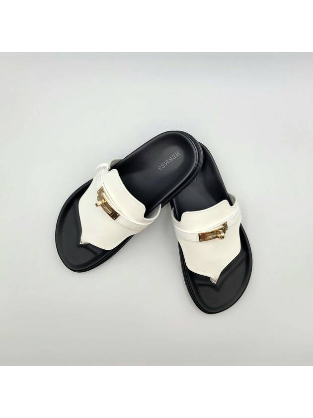 Empire Sandals Blanc - HERMES - BALAAN 2