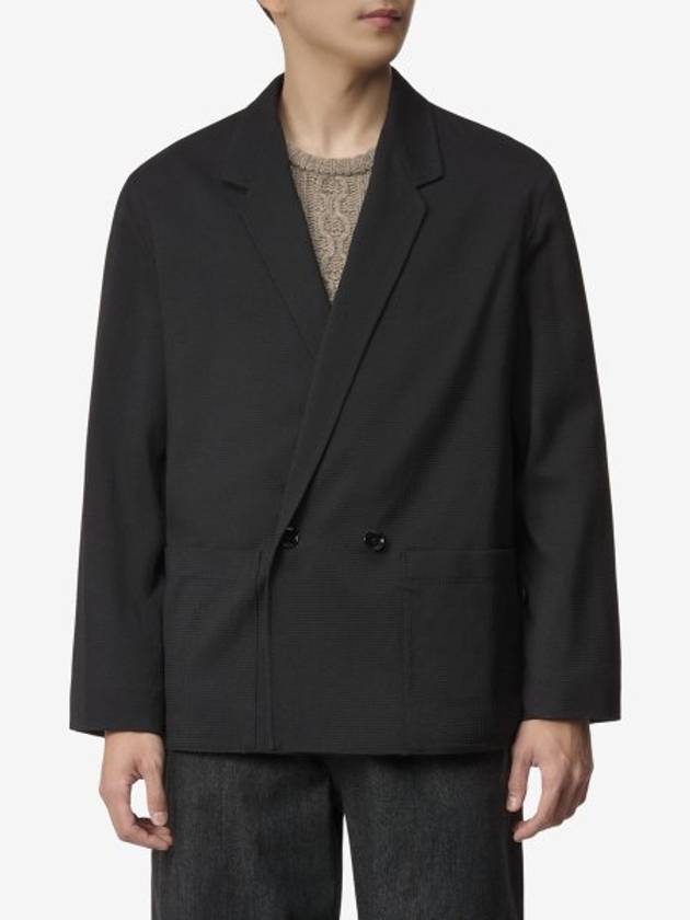 Men's Workwear Wool Jacket Black - LEMAIRE - BALAAN 2