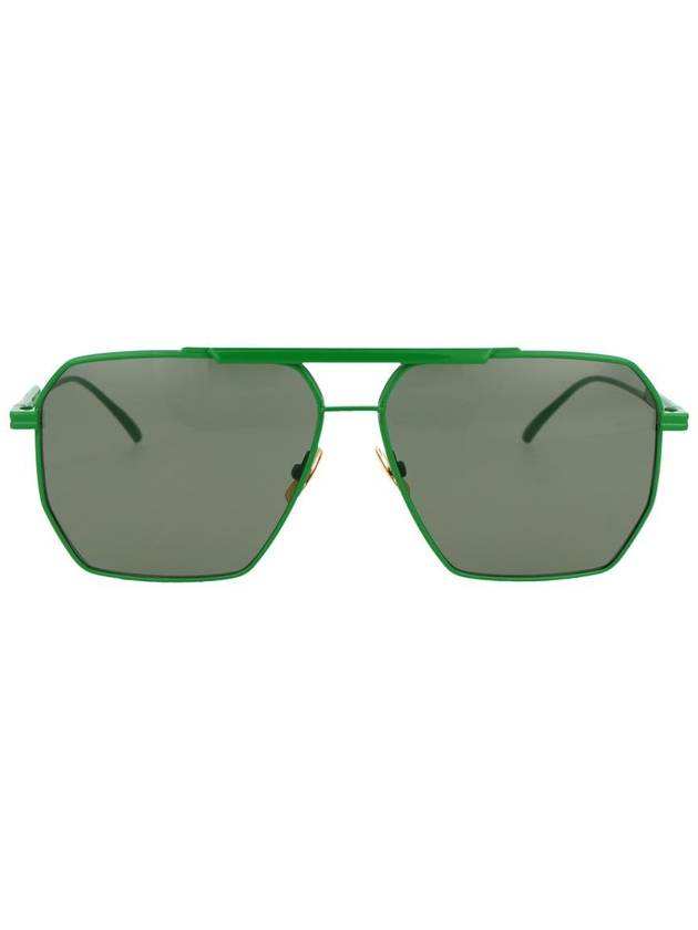 Eyewear Boeing Square Sunglasses Green - BOTTEGA VENETA - BALAAN 2