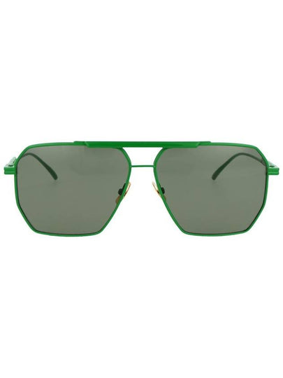 Eyewear Boeing Square Sunglasses Green - BOTTEGA VENETA - BALAAN 2