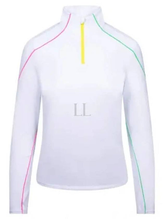 Women'S Sun Shield Quarter Zip Long Sleeve T-Shirt White - G/FORE - BALAAN 2