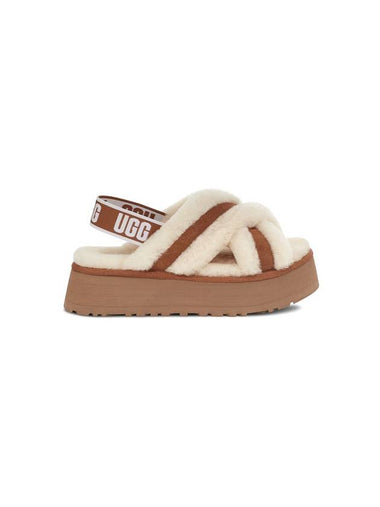 Disco Cross Sandals Chesnut - UGG - BALAAN 1