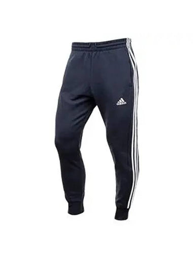 3S French Terry Tapered Cuff Track Pants Legend Ink - ADIDAS - BALAAN 1