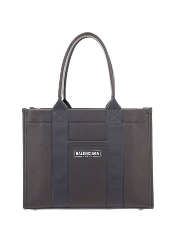 Hardware Small Cross Tote Bag Grey - BALENCIAGA - BALAAN 1