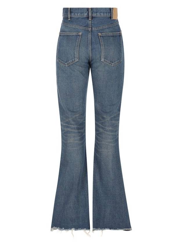 Macro Bootcut Jeans Dark Union Wash - CELINE - BALAAN 3