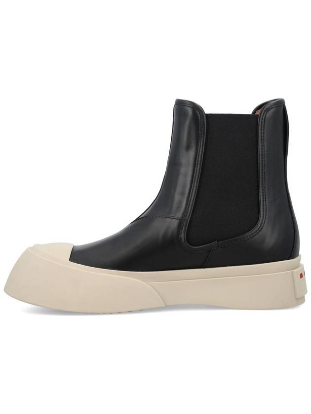 Pablo Nappa Leather Chelsea Boots Black - MARNI - BALAAN 4