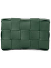 Intrecciato Cassette Cross Bag Green - BOTTEGA VENETA - BALAAN 5