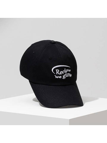 RC We Glow Logo Ball Cap Black - RECLOW - BALAAN 1