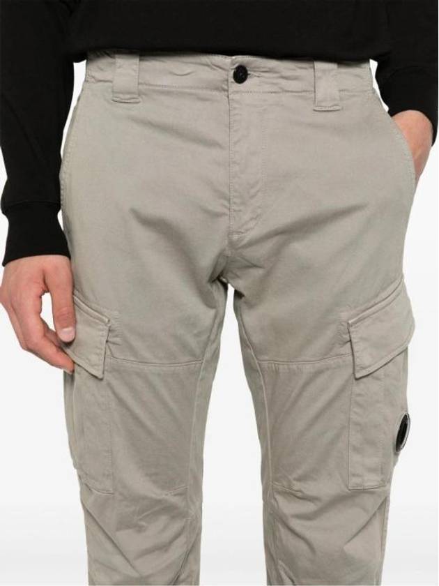 Stretch Sateen Ergonomic Lens Double Cargo Straight Pants Beige - CP COMPANY - BALAAN 5