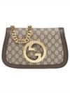 Blondie GG Canvas Shoulder Bag Beige - GUCCI - BALAAN 2