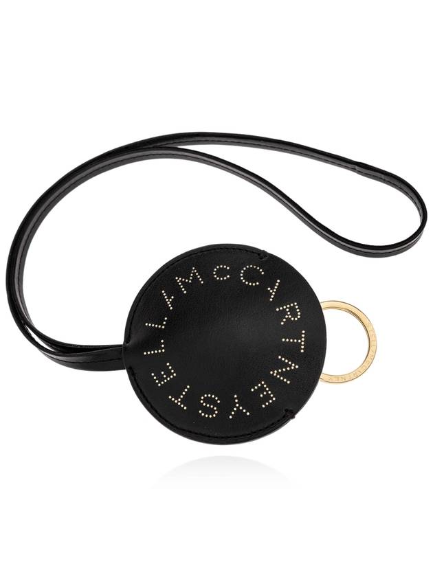 Stella McCartney Keychain On Strap, Women's, Black - STELLA MCCARTNEY - BALAAN 2