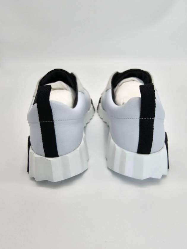 Bouncing Low Top Sneakers Blanc Noir - HERMES - BALAAN 4