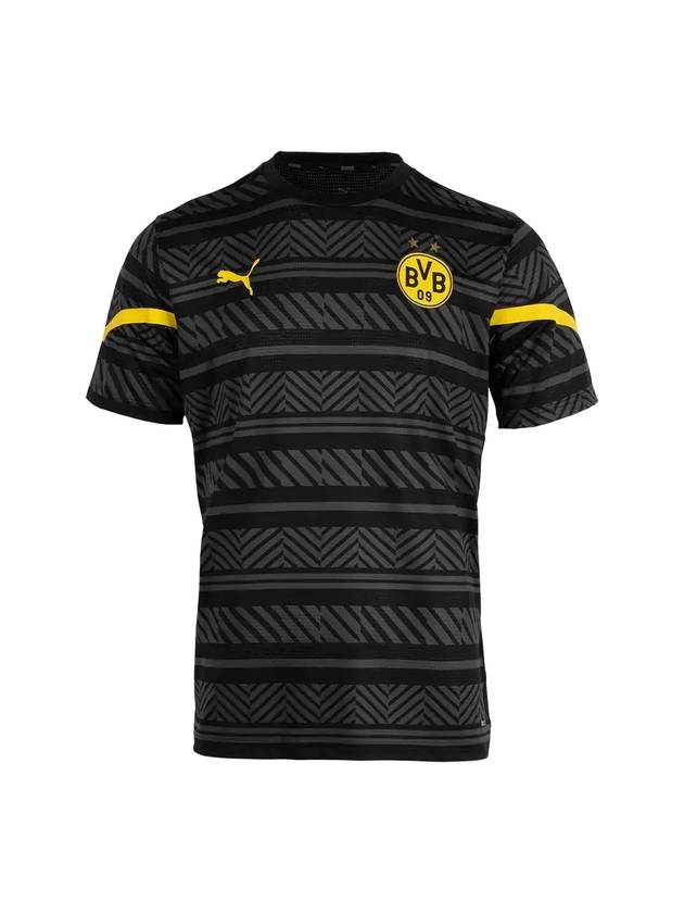 Dortmund Pre-Match Short Sleeve T-Shirt Black - PUMA - BALAAN 1