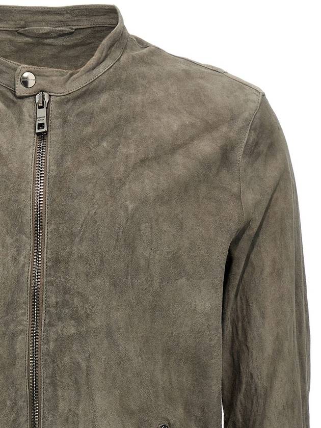 Giorgio Brato Biker Suede Jacket - GIORGIO BRATO - BALAAN 3