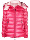 Moncler 1A00004 539AQ 542 DALLES Glossy red women s padding - MONCLER - BALAAN 1