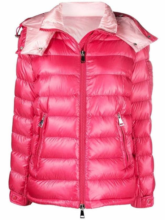 Moncler 1A00004 539AQ 542 DALLES Glossy red women s padding - MONCLER - BALAAN 1