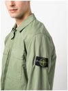 Wappen Patch Double Pocket Cotton Zip-Up Jacket Green - STONE ISLAND - BALAAN 6